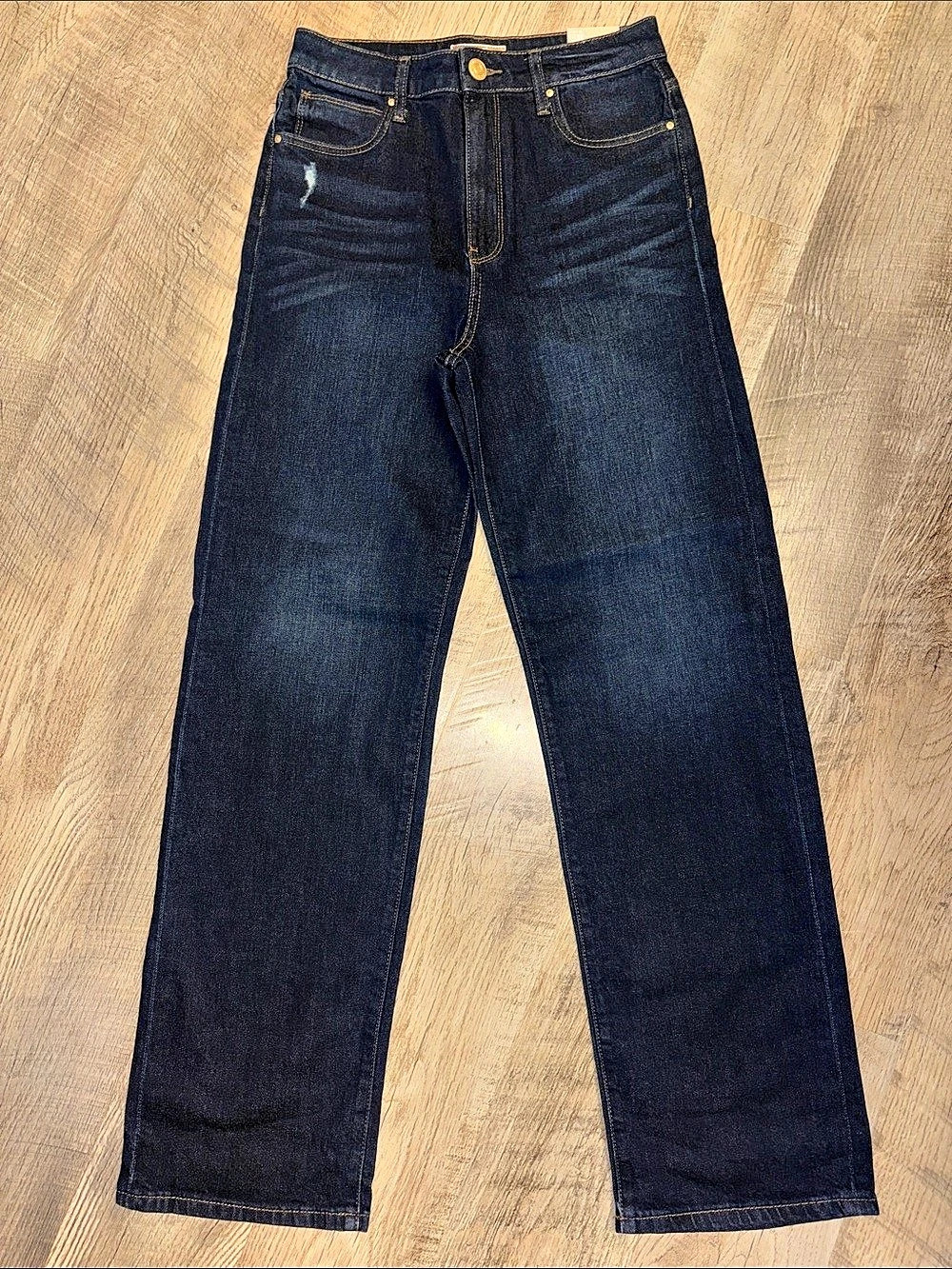 Kut from the Kloth Sienna Wide Leg Dark Wash Denim Jeans